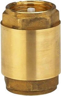 Produktbild: GARDENA 07231-20 Messing-Zwischenventil, R&uuml;ckflussverhinderer, 33,3 mm R&uuml;ckschlagventil 33,3 mm (G1) Messing