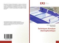 Produktbild: Techniques d'analyse &eacute;lectrophor&egrave;tique