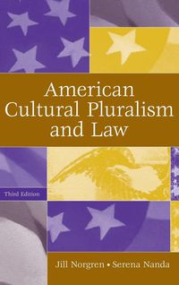 Produktbild: American Cultural Pluralism and Law