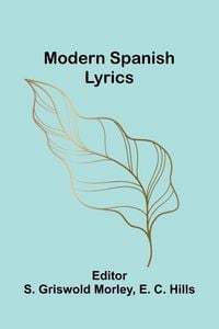 Produktbild: Modern Spanish Lyrics