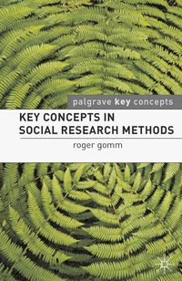 Produktbild: Key Concepts in Social Research Methods
