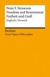 Produktbild: Freedom and Resentment / Freiheit und Groll. Englisch/Deutsch.