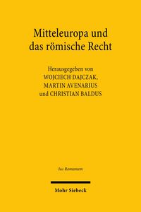 Produktbild: Mitteleuropa und das r&ouml;mische Recht