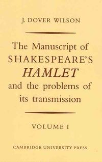 Produktbild: Wilson, J: The Manuscript of Shakespeare's Hamlet and the Pr