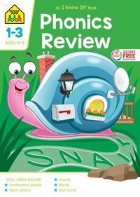 Produktbild: School Zone Phonics Review Grades 1-3 Workbook