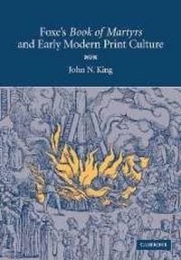 Produktbild: Foxe's 'Book of Martyrs' and Early Modern Print Culture