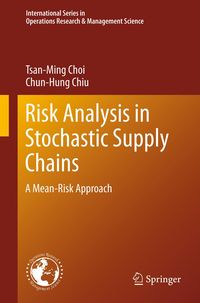 Produktbild: Risk Analysis in Stochastic Supply Chains