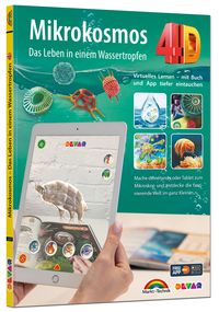 Produktbild: Mikrokosmos 4D - Bakterien - Natur - Das Leben in einem Wassertropfen mit APP entdecke die Welt im ganz Kleinen