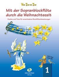 Produktbild: Mit der Sopranblockfl&ouml;te durch die Weihnachtszeit 1