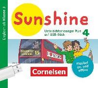 Produktbild: Sunshine, Englisch ab Klasse 3 - Allgemeine Ausgabe 2020, 4. Schuljahr, Unterrichtsmanager Plus auf USB-Stick, Inkl. E-Book als Zugabe und Begleitmaterialien