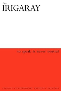 Produktbild: To Speak is Never Neutral