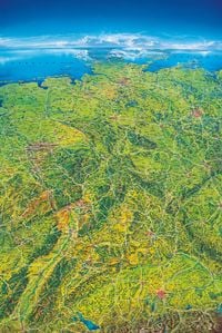 Bild vom Artikel Marco Polo Das Große Deutschland Panorama (Format 100 x 150 cm), plano in Hülse vom Autor 