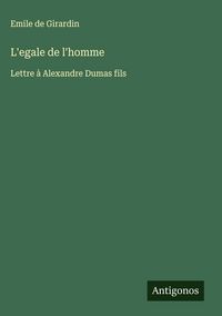 Produktbild: L'egale de l'homme