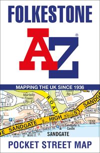 Produktbild: Folkestone A-Z Pocket Street Map