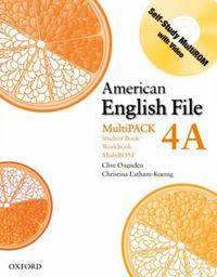 Produktbild: American English File Level 4: Student Book/Workbook Multipack a