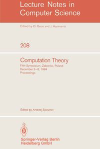 Produktbild: Computation Theory