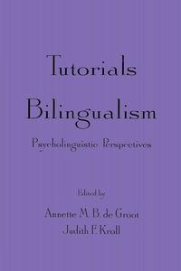 Produktbild: Tutorials in Bilingualism