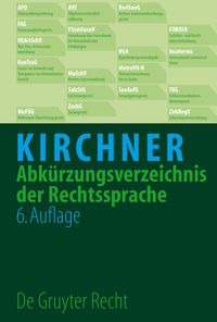 Produktbild: Abk&uuml;rzungsverzeichnis der Rechtssprache