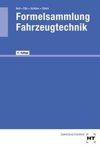 Produktbild: Formelsammlung Fahrzeugtechnik
