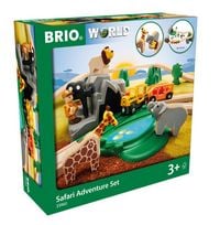 Produktbild: BRIO World - Gro&szlig;es Bahn Safari Set
