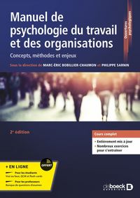 Produktbild: Manuel de psychologie du travail e