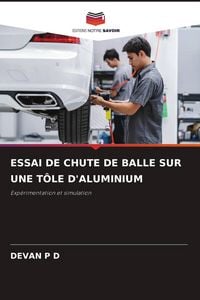 Produktbild: Essai De Chute De Balle Sur Une T&ocirc;le D'aluminium