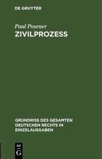 Produktbild: Zivilproze&szlig;