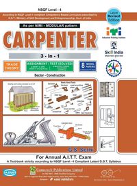 Produktbild: Carpenter 3-In-1 Th. & Asst./Model (Sol.) (Nsqf - Modular)