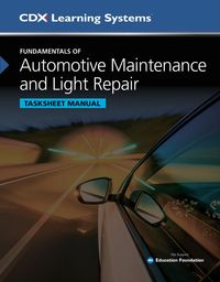 Produktbild: Fundamentals of Automotive Maintenance and Light Repair Tasksheet Manual, Second Edition
