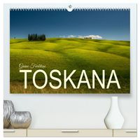 Produktbild: Gr&uuml;ne Farbt&ouml;ne Toskana (hochwertiger Premium Wandkalender 2026 DIN A2 quer), Kunstdruck in Hochglanz
