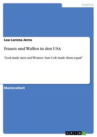 Produktbild: Frauen und Waffen in den USA