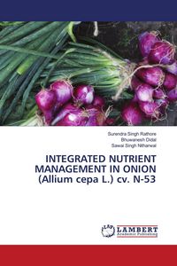 Produktbild: Integrated Nutrient Management in Onion (allium Cepa L.) Cv. N-53