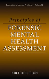 Produktbild: Principles of Forensic Mental Health Assessment