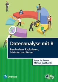 Produktbild: Datenanalyse mit R' Beschreiben, Explorieren, Sch&auml;tzen und Testen