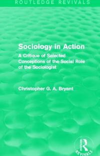 Produktbild: Bryant, C: Sociology in Action
