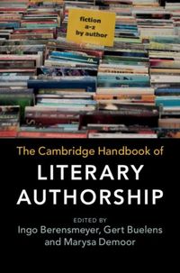 Produktbild: Cambridge Handbook of Literary Authorship