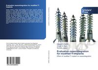 Produktbild: Evaluation osseointegration for modified Ti implants
