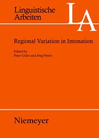 Produktbild: Regional Variation in Intonation