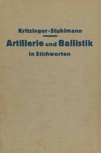 Produktbild: Artillerie und Ballistik in Stichworten