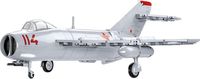 COBI Historical Collection 5823 - MiG-17 NATO Code Fresco, Kampfflugzeug, Cold War, 568 Klemmbausteine