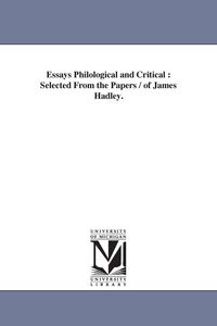 Produktbild: Essays Philological and Critical