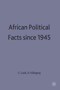 Produktbild: African Political Facts Since 1945