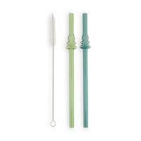 Produktbild Glasstrohhalme figurativ, 2er-Set