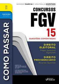Produktbild: Como Passar em Concursos FGV - 3&ordf; Ed - 2025