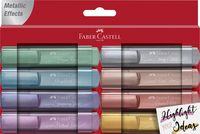 Faber-Castell Textmarker Textliner 46 Metallic 8er Set
