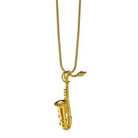 Bild vom Artikel Halskette mit Schmuckanhänger »Saxophon« vom Autor 