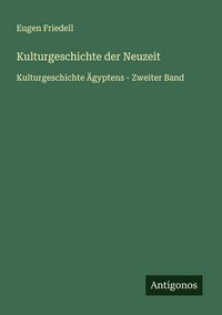 Produktbild: Kulturgeschichte der Neuzeit