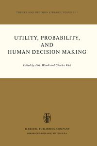 Produktbild: Utility, Probability, and Human Decision Making