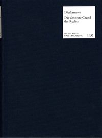 Produktbild: Der absolute Grund des Rechts