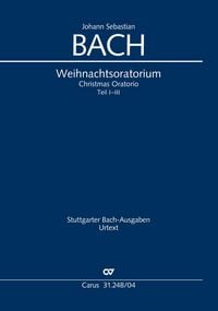 Produktbild: Weihnachtsoratorium (Klavierauszug deutsch)